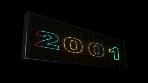 2000-2014 LEDS Count 05 Stock Footage 32637810