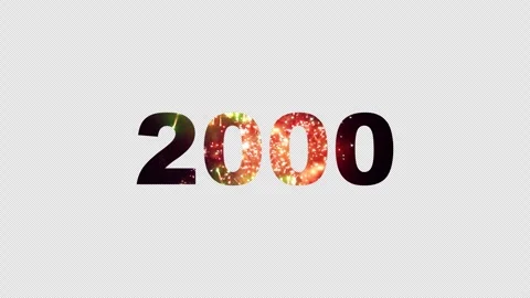 2000-2025 Counter Fireworks Stock Footage 288188655