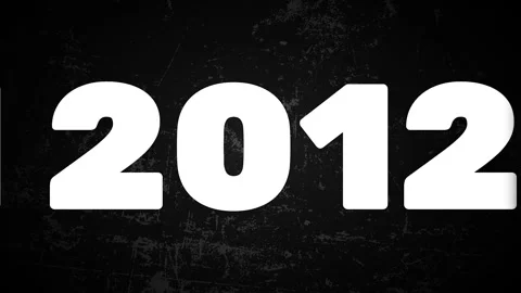 2000 to 2025 Year Countdown Animation Black Background 4K Видео 306633057