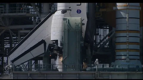 2000 NASA SPACE SHUTTLE ENDEAVOUR: Cape Canaveral Initial Lift-Off Stock Footage