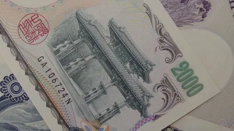 2000 yen Stock Footage 130226994