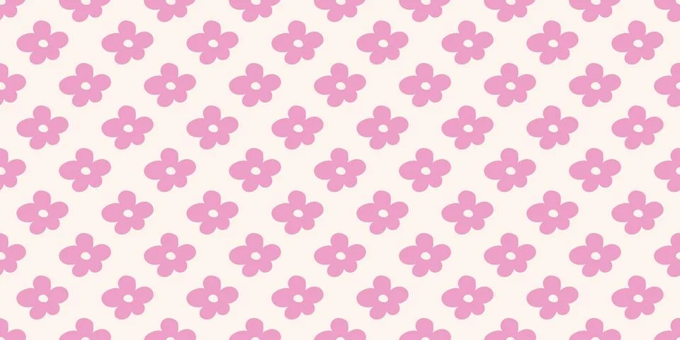 2000s flowers. seamless pattern with abstract colors in delicate pastel sha.. Stock Illustration