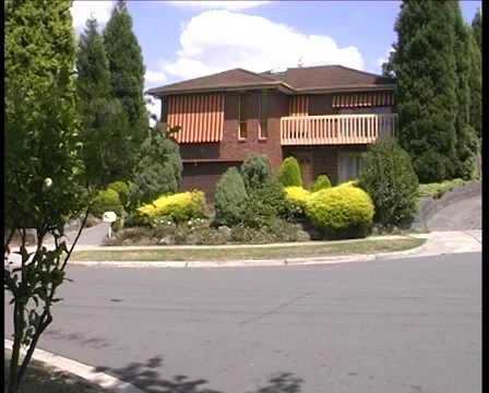 (2001) Set Of Neighbours (Soap Opera)  Ramsay Street Stock Footage 45417623