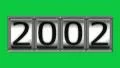 2002 on billboard HD Footage