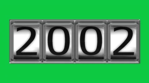 2002 on billboard Stock Footage 10593934