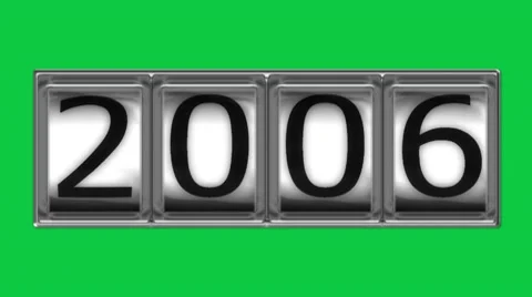 2006 on billboard Stock Footage 10593822