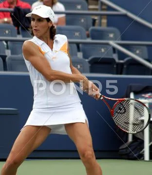 2006 US OPEN Virginie Rozanno Stock Photos