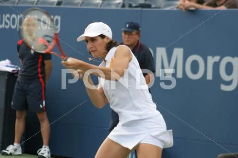 2006 US OPEN Virginie Rozanno Stock Photos