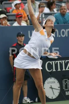 2006 US OPEN Virginie Rozanno Stock Photos