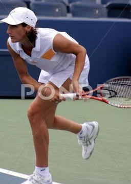 2006 US OPEN Virginie Rozanno Stock Photos