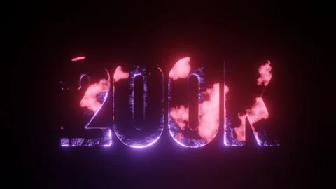 200k celebration text animation motion graphics video Stock Footage 278683496