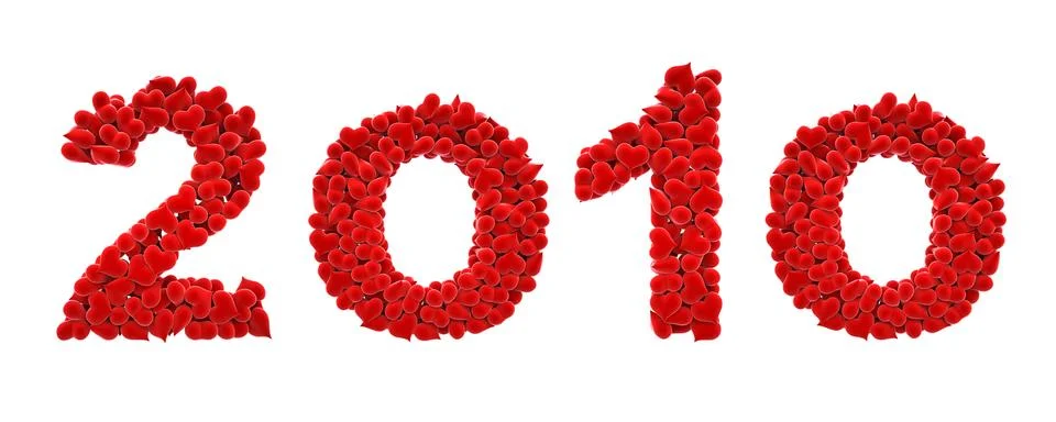 2010 Illustrazione stock