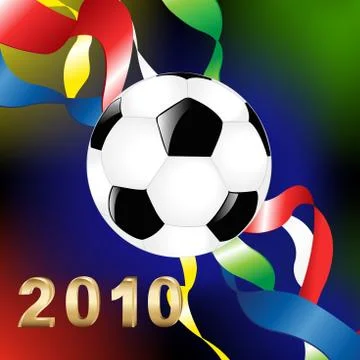 2010 world cup Stock Illustration