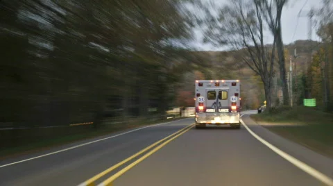  20101008-AmbulenceHD Stock Footage 870870