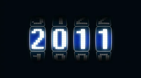 2011 counter 01 Video stock 908567