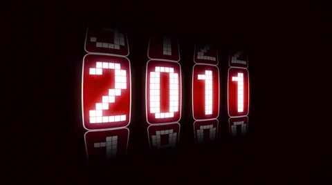 2011 counter 03 Stock Footage 918810