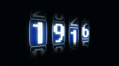 2011 counter 04 Video stock 911101