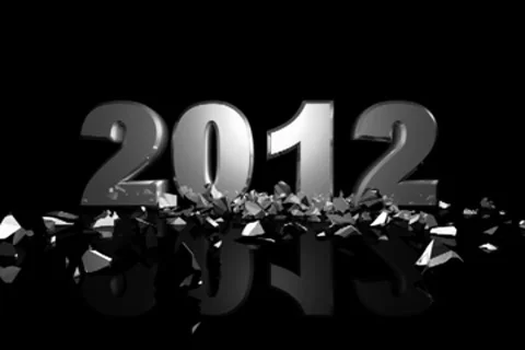 2011 Exploding into 2012 NTSC Stock-Footage 8916869