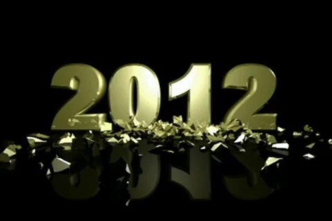 2011 Exploding into 2012 NTSC Stock-Footage 8916917