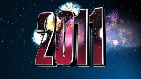 2011 fireworks Stock Footage 900656