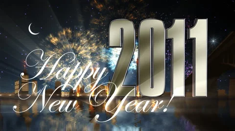 2011 intro 1 Stock Footage 900894