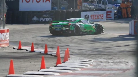 2011 LONG BEACH GRAND PRIX - LBGP ALMS TURN 11 CLIP 7 1080P 24F Video stock 4019504