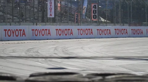 2011 LONG BEACH GRAND PRIX - LBGP DRIFT TURN 1 3 Stock Footage 4139983