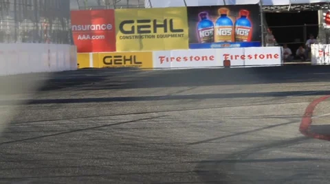 2011 LONG BEACH GRAND PRIX - LBGP ALMS TURN 10 9 Video stock 4280239