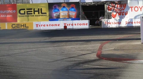 2011 LONG BEACH GRAND PRIX - LBGP ALMS TURN 10 13 Video stock 4280253