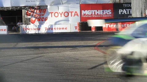 2011 LONG BEACH GRAND PRIX - LBGP ALMS TURN 10 15 Video stock 4280261