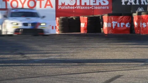 2011 LONG BEACH GRAND PRIX - LBGP ALMS TURN 10 22 Video stock 4280293