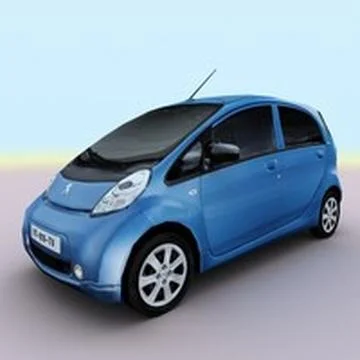 2011 Peugeot ION 3D Model