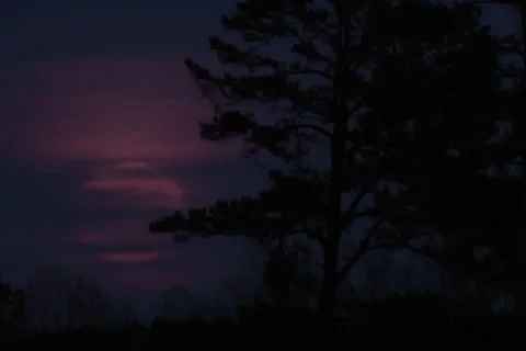 2011 Supermoon rise Stock-Footage 1806521