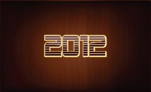 2012 background Stock Illustration