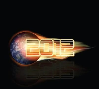 2012 doomsday background Stock Illustration