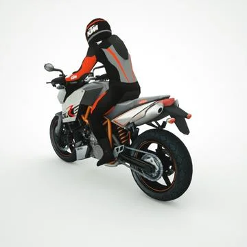 Ktm duke deals 250 3d model