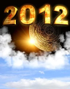 2012. Maya prophecy Stock Illustration