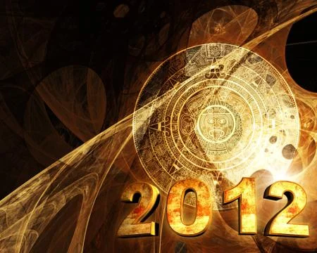2012. Maya prophecy Illustrazione stock