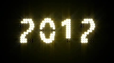 2012 (new year) Stock Footage 8995533