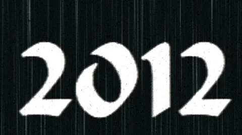 2012 Old Movie 動画素材 8783192