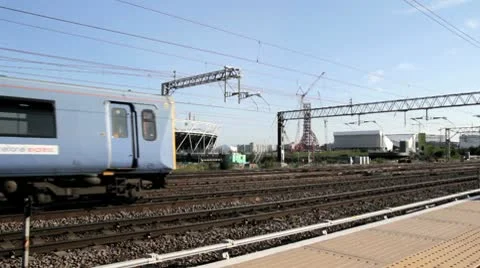 2012 Olympic Stadium Stock Footage 8983362