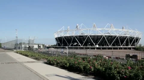 2012 Olympic Stadium Stock-Footage 9140384