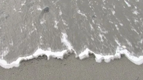 2012 Washed Away in Sand Stock Footage 8663129