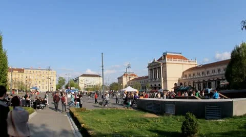 2012.04.03 Zagreb 007 Stock Footage 10898437