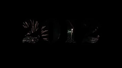 2012firework Vidéo 7747597