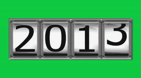2013 on billboard Stock Footage 33666852
