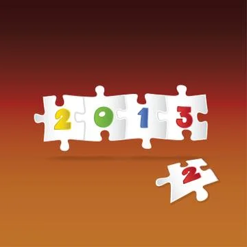 2013 card Stock Illustration