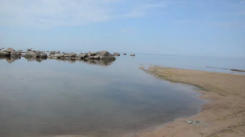 2013 June Gulf Beach Sp. - Petersburg Stock Footage 24745064