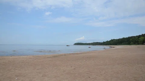 2013 June Gulf Beach Sp - Petersburg Stock Footage 24745067