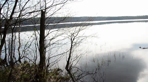 2013 May Lake Russia Stock Footage 24698251